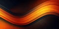 Orange and black abstract gradient dynamic background Royalty Free Stock Photo