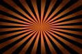 Orange and Black Starburst Background