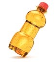 Orange bottle with drink