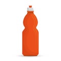 Orange bottle water hydration sport