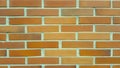 Orange of brick stone cement wallpaper background