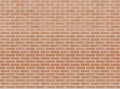 Orange brick wall seamless Vector illustration background. Texture pattern for continuous replicate Royalty Free Stock Photo