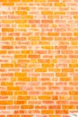 Orange brick wall,texture background