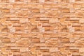 Orange brick wall