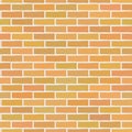 Orange brick wall