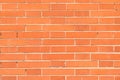Orange brickwall background Royalty Free Stock Photo