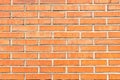 Orange brickwall background Royalty Free Stock Photo