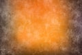 Orange and brown background Abstract yellow winter texture Frozen pattern Color textured surface