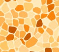 Orange and Brown Pebble Texture Seamless Pattern Background Royalty Free Stock Photo