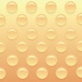 Orange Bubblewrap Background. Royalty Free Stock Photo