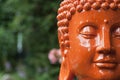 Orange Buddha Head