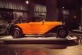 Orange 1930 Bugatti Type 46 Cabriolet Royalty Free Stock Photo