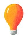 Orange bulb