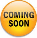 Coming soon button Royalty Free Stock Photo