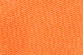 Orange canvas fabric texture background. Textile and decoration concept. Wallpaper and interior design Royalty Free Stock Photo