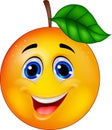 Orange cartoon character