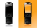 Orange Cell phone
