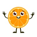 orange character cute