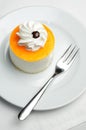 Orange cheesecake