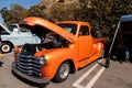 Orange 1948 Chevy Truck