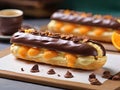 Orange Chocolate Eclair