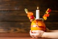 Orange Christingle is a symbolic object used in the Advent, Christmas and Epiphany services of many Christian denominations