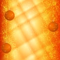 Orange christmas background