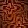Orange circular shapes, abstract background