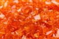 Orange Citrine gemstones background