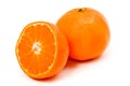 Orange citrus clementine Royalty Free Stock Photo