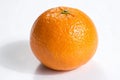 Orange Citrus Fruit, Blank Background Royalty Free Stock Photo
