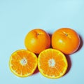 Orange citrus fruit food fresh ripe juicy whole raw santra closeup image stock photo Royalty Free Stock Photo