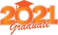 Orange Class of 2021 Graduate