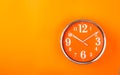 Orange clock