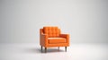 Orange Club Chair