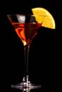 Orange cocktail Royalty Free Stock Photo