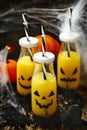 Orange cocktail for fHalloween parties