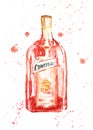 Orange Cointreau illustration