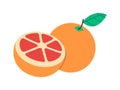 orange color grapefruit round shape health nutrition vitamin nature fruit fresh with sweet taste food