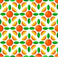 Orange color orange pattern motif Royalty Free Stock Photo