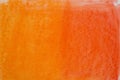 Orange pastel crayon background texture