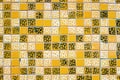 Orange colored tile background Royalty Free Stock Photo