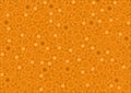 Orange colour circles pattern design wallpaper background Royalty Free Stock Photo