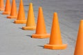 Orange cone