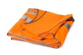 Orange construction jacket