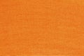 Orange cotton fabric cloth texture for background, natural textile pattern