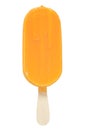 Orange creamsicle popsicle Royalty Free Stock Photo