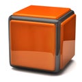 Orange cube