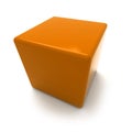 Orange cube