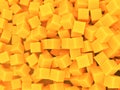 Orange cubes background Royalty Free Stock Photo